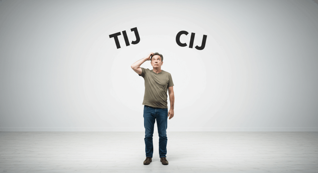 CIJ ou TIJ 